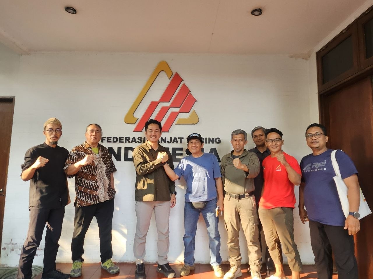 Pertemuan PB FMI dan PP FPTI di Sekretariat FPTI, Jakarta. (Dokumentasi FMI)