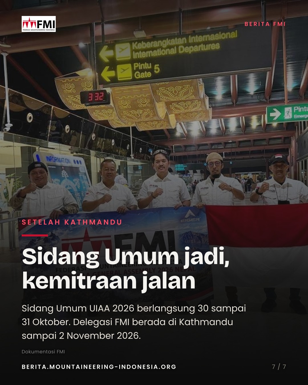 Slide 7: penutup, sidang umum jadi kemitraan jalan